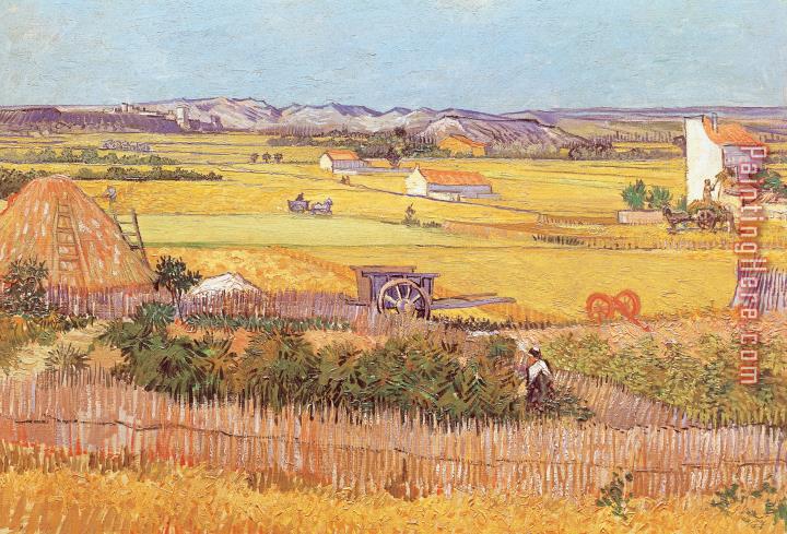 Vincent van Gogh Wheatfields